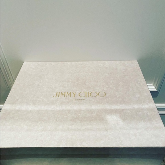 Brand new JIMMY CHOO Blake Pointed Toe Wedge Booties - Picture 9 of 10